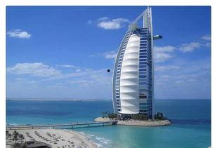 迪拜明星建筑,璀璨星空下的建筑奇观