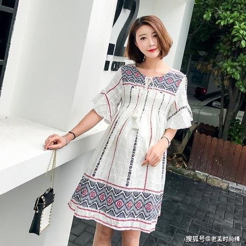 网红孕妇穿搭夏季裙子,网红孕妇裙装穿搭指南